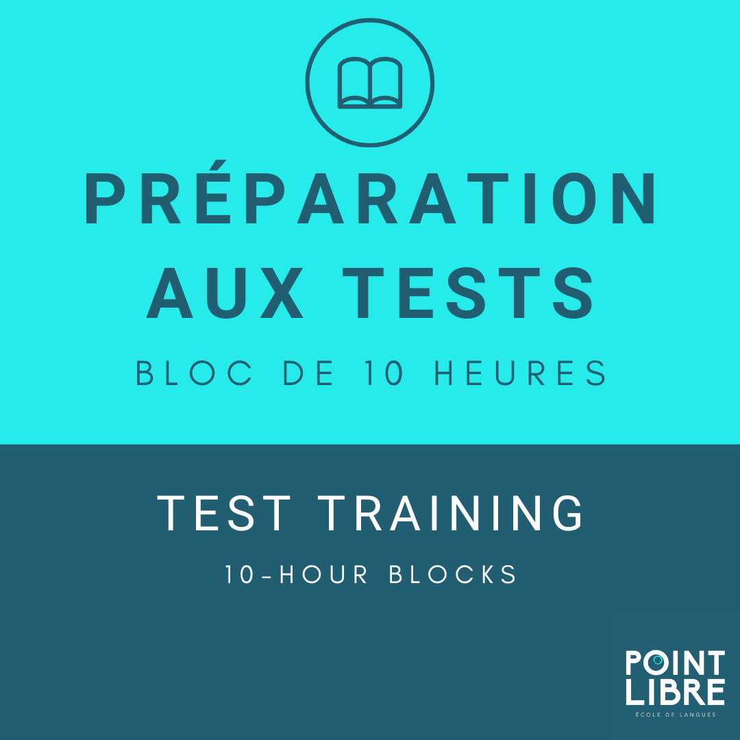Préparation au tests - Bloc de 10h